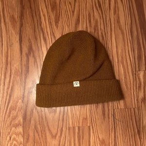 Madewell Tan beanie with tags!